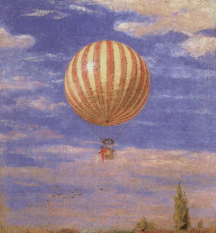 Merse, Pal Szinyei The Balloon oil painting picture